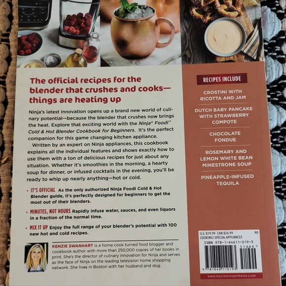 Ninja Foodi Hot And Cold Blender Cookbook For Beginners New - Picture 3 of 3